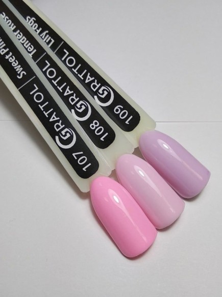 Гель-лак Grattol GTC107 Sweet Pink, 9мл Гель-лак Grattol GTC107 Sweet Pink, 9мл