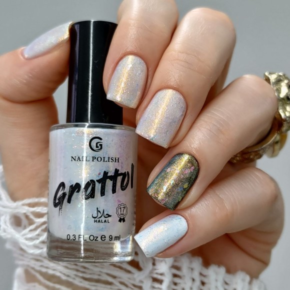 Лак для ногтей Grattol Color Nail Polish  Golden Milk
