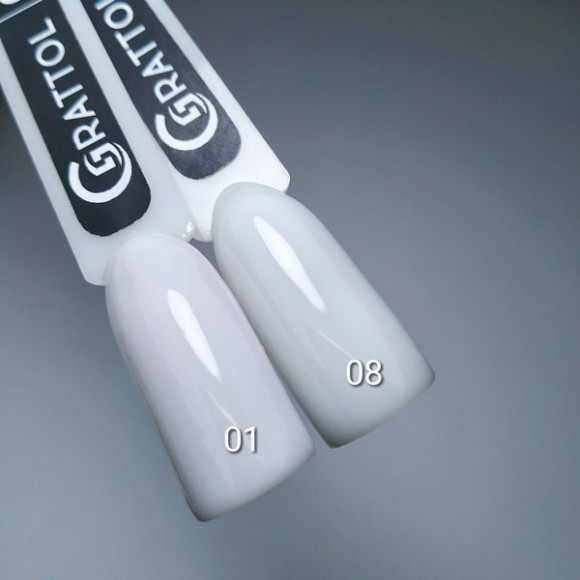 Camouflage 08  9ml Камуфлирующая база для гель-лака Grattol Rubber Base