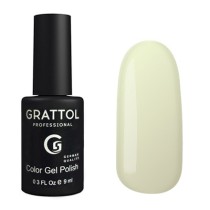 Гель-лак Grattol GTC114 Pale Yellow, 9мл