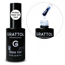 Hard Rubber Base Gel База Каучуковая для гель-лака Grattol   ( 9 мл )