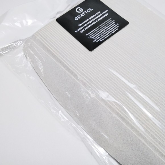 Grattol Луна Большая файлы Вспененные 100 грит, 50шт (Размер: 30мм/180мм)