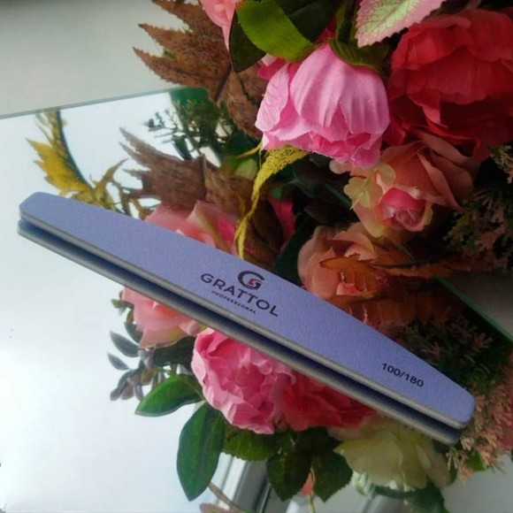 Пилка Grattol Premium Лодка 100/180 c керамическим напылением