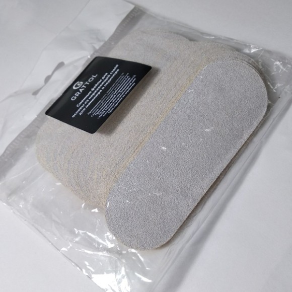 Grattol Педикюр файлы (р100), 50 шт/уп (Для основы с железной ручкой)