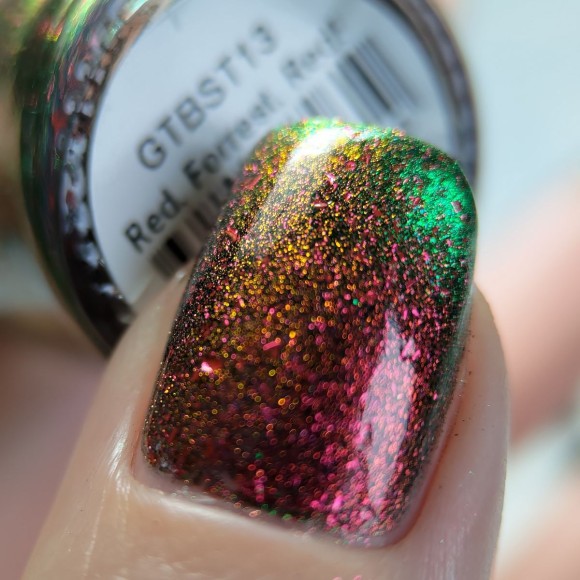 Лак для ногтей Grattol Color Nail Polish Red, Forrest, Red!