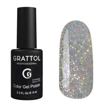 Гель-лак Grattol Opal Silver, 9мл