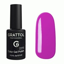 Гель-лак Grattol GTC130 Dark Fuchsia, 9мл