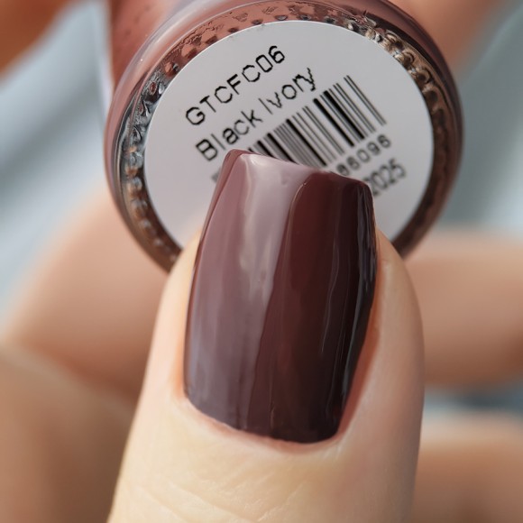 Лак для ногтей Grattol Color Nail Polish Black Ivory