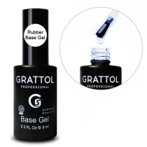 Rubber Base Gel База Каучуковая для гель-лака Grattol ( 9 мл )